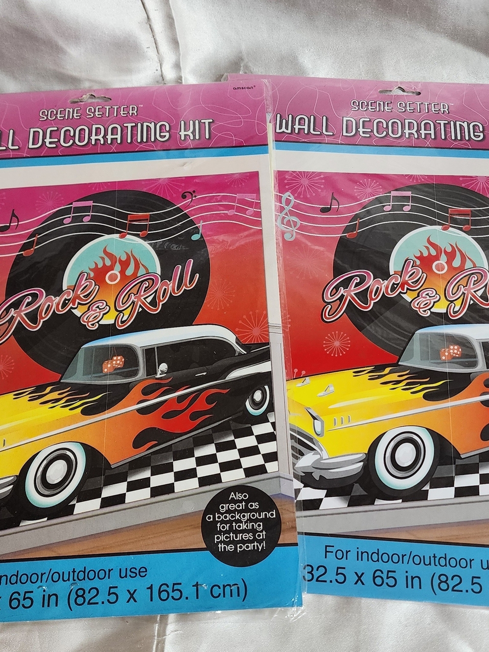 Amscan Rock & Roll Wall Decorating
